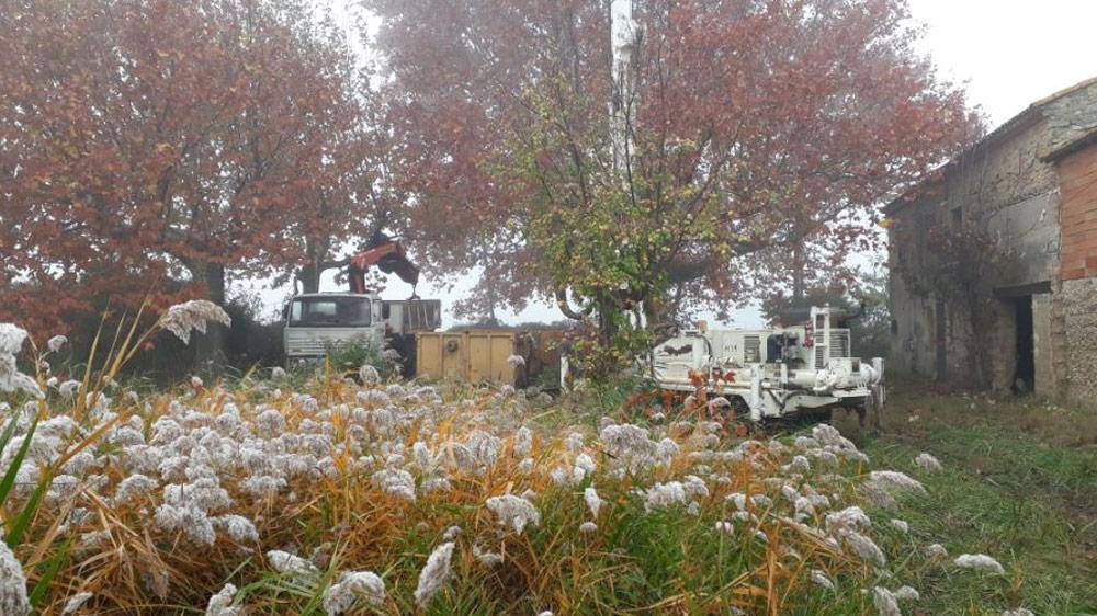 Entretien et réhabilitation forage à Monteux 